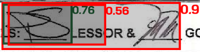 Example of Overlapping Signature Predictions (same class, less than 0.5 overlap)